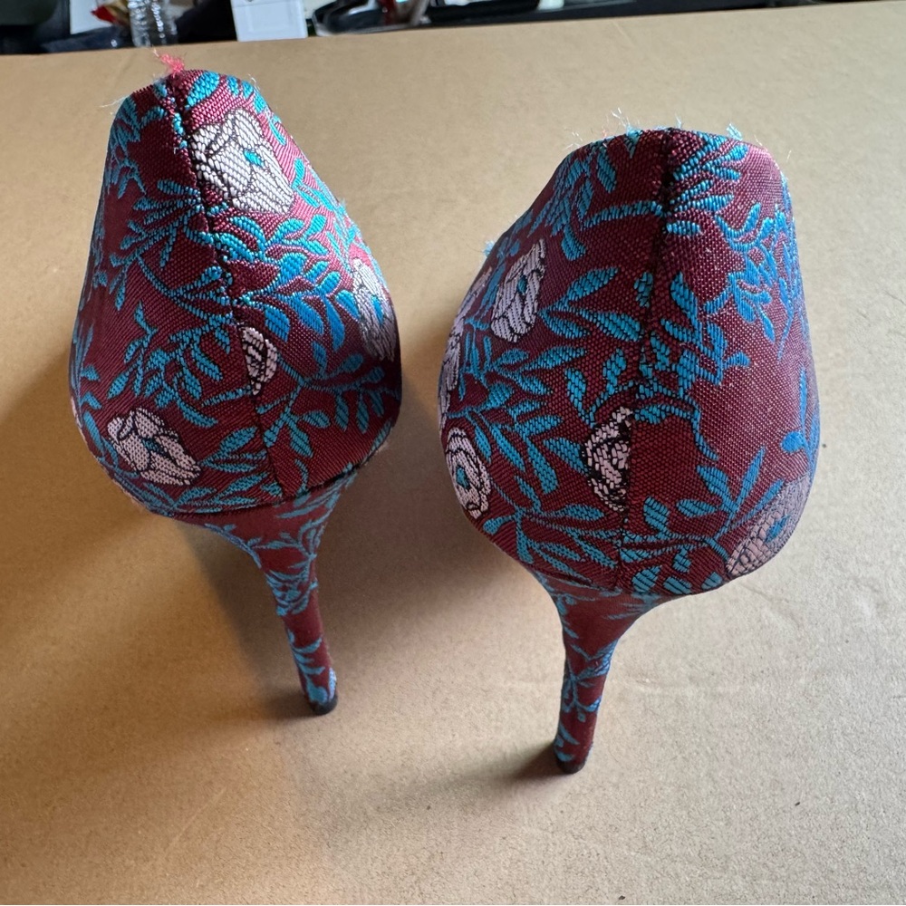 Gianni bini floral high heels size 10 - Picture 7 of 7